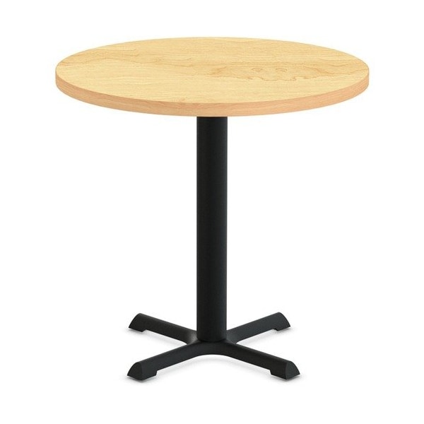 Special-T Table, Round, 36in Dia x 29in, Black Base/Crema Maple Top SCTSTAR236BCM - main